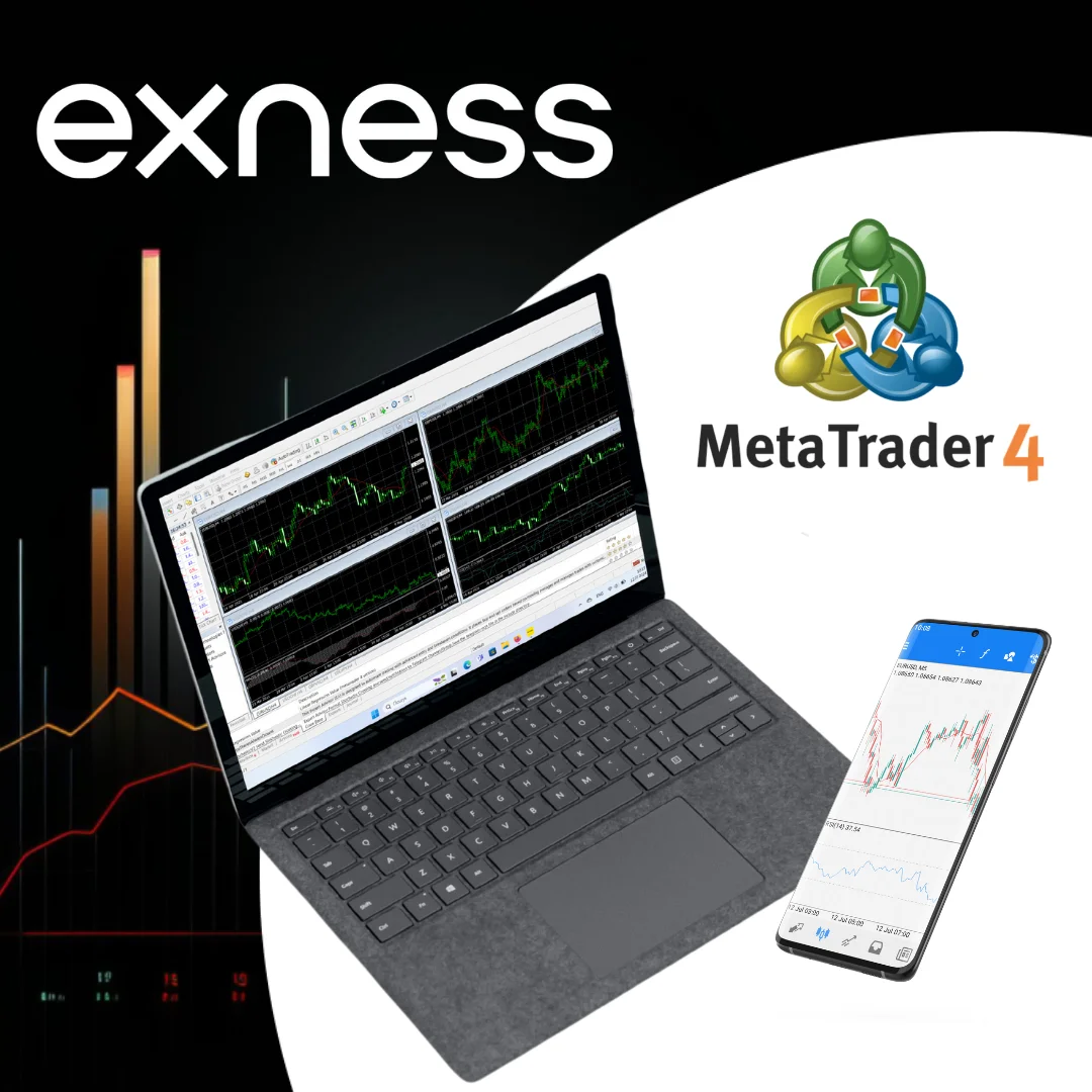 Exness से MetaTrader 4 डाउनलोड करें