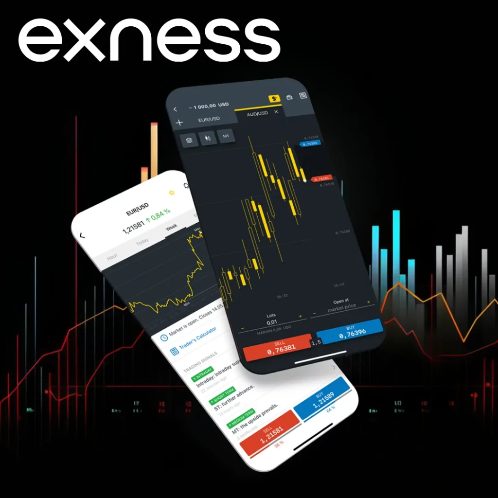 Login via the Exness Mobile App