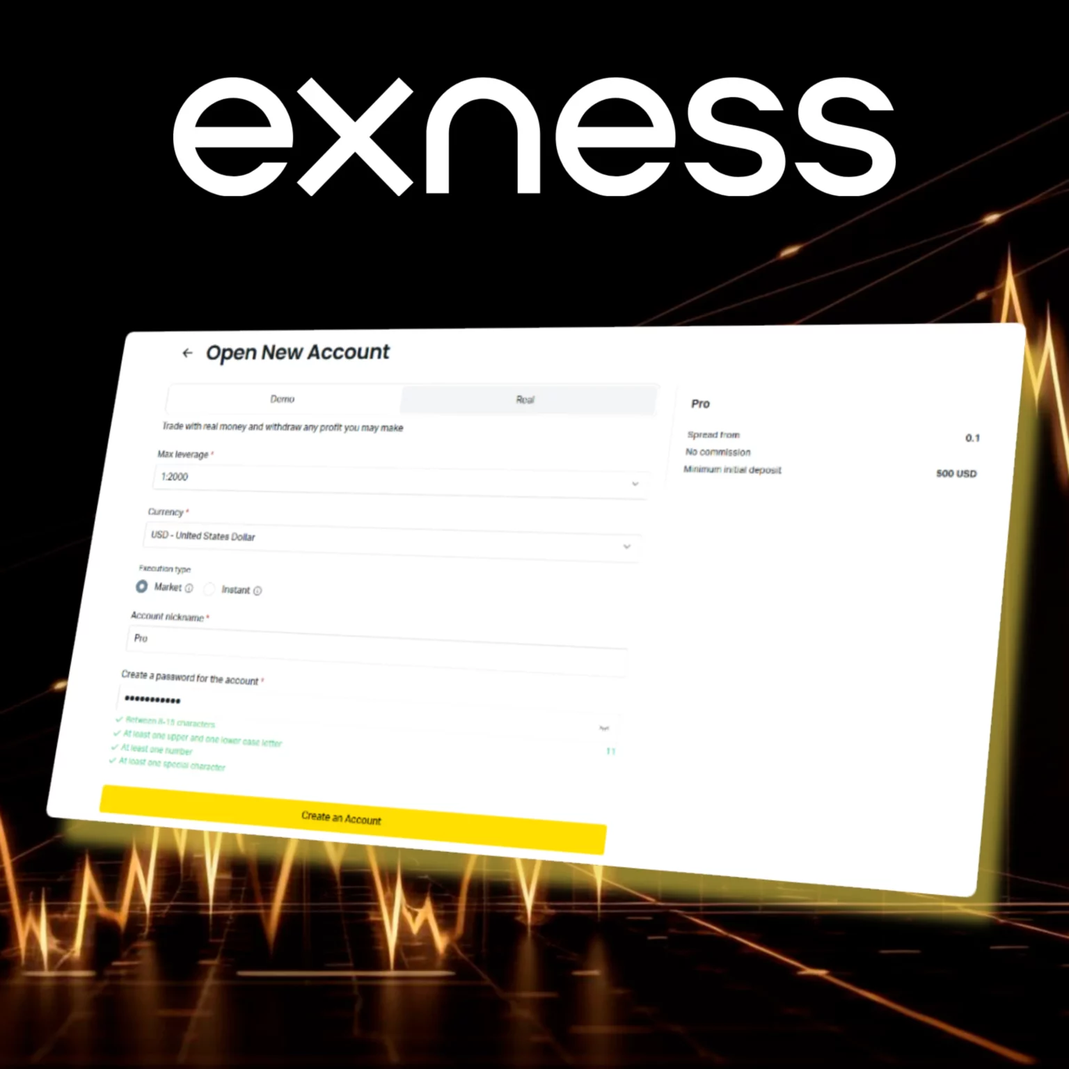 Exness Login: Access to Personal Account