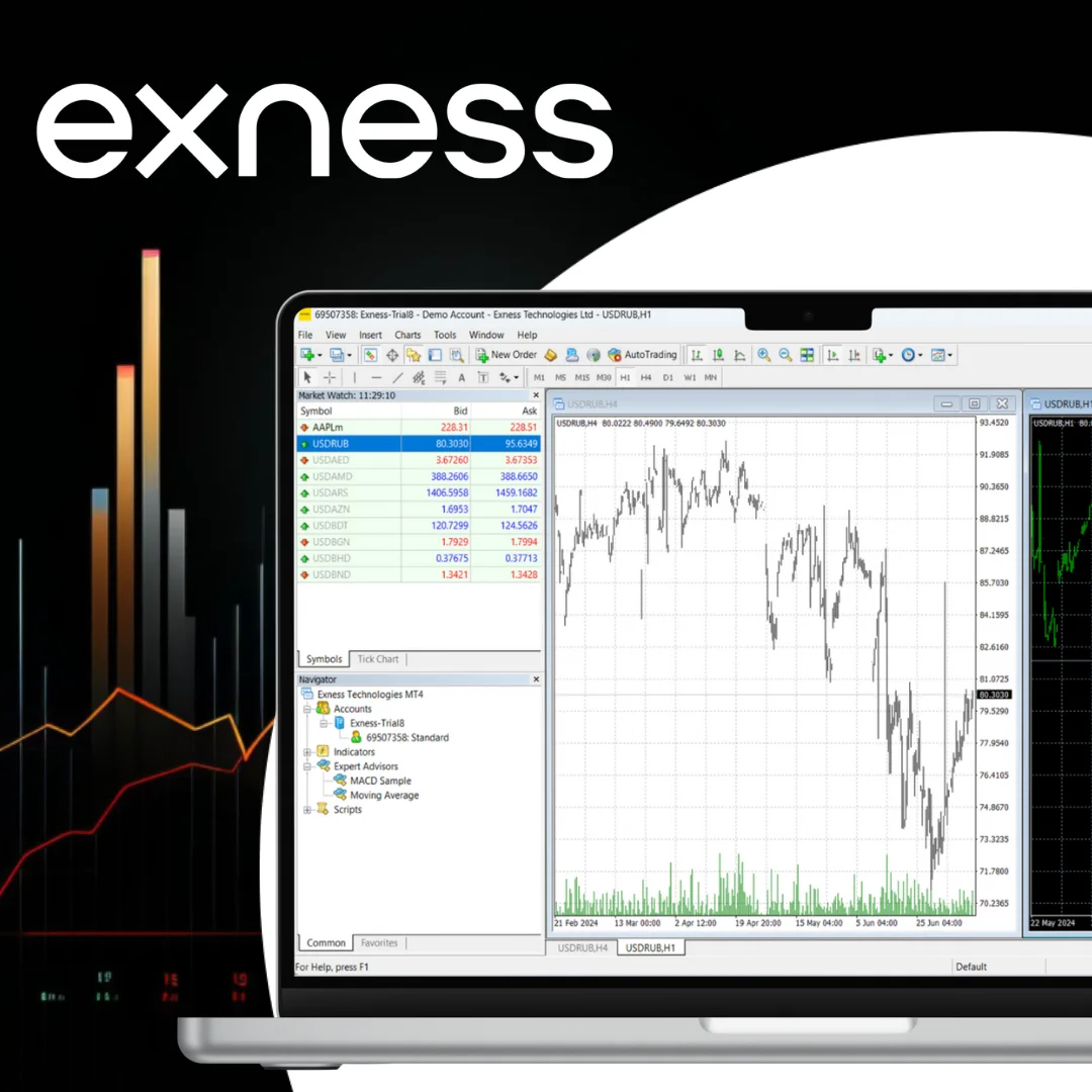 स्थितियों का अनुसरण और लेन-देन का इतिहास Exness