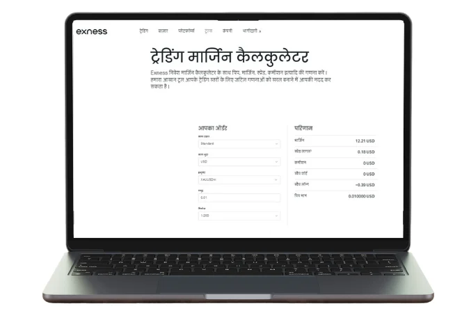 Exness Trading Calculator